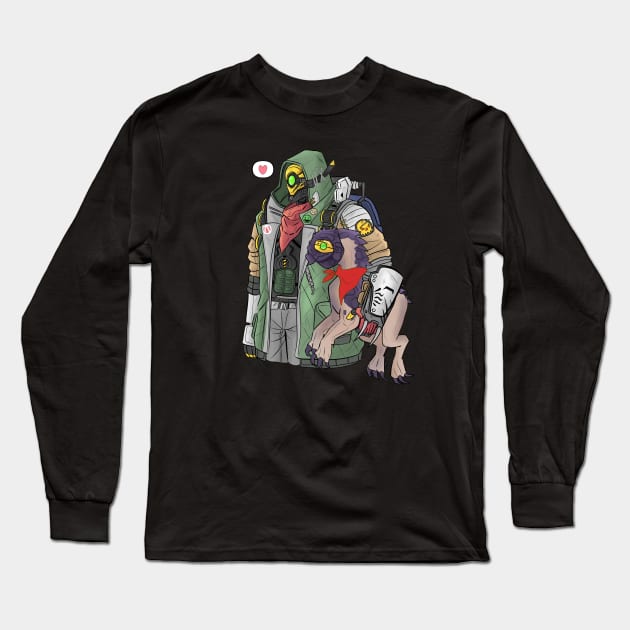 Fl4k- The Beastmaster Long Sleeve T-Shirt by Frigonimy